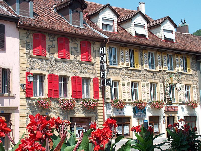 Hotel De La Croix-Blanche Cressier Ngoại thất bức ảnh